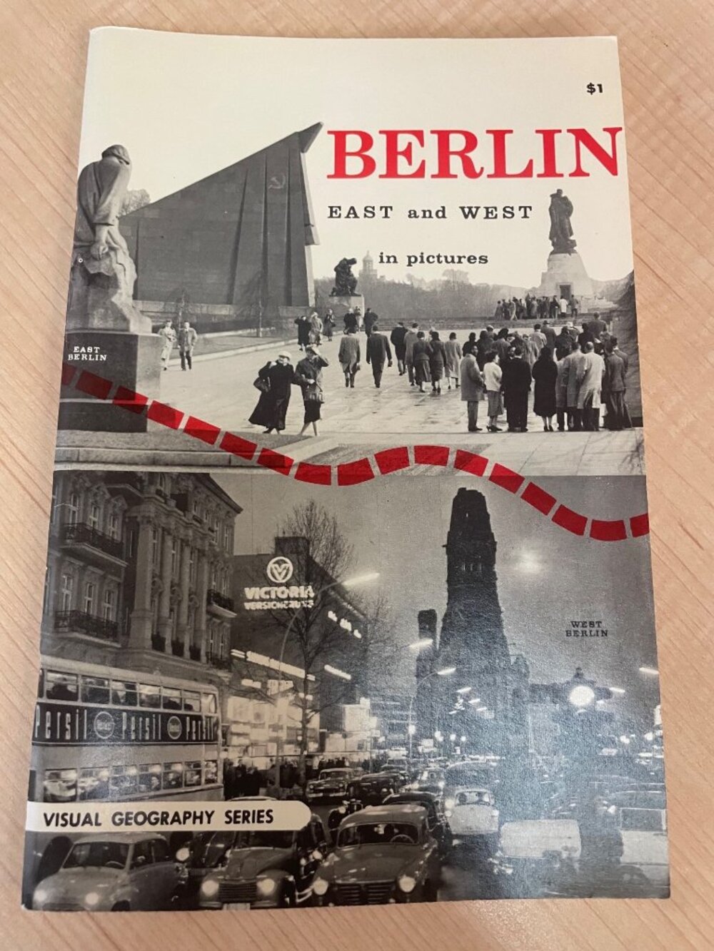 Berlin East And West In Pictures By David Binder Vintage 1966 Visual Geography S